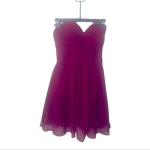 Beautiful Play queen Burgundy Women’s Party Dress Size 6